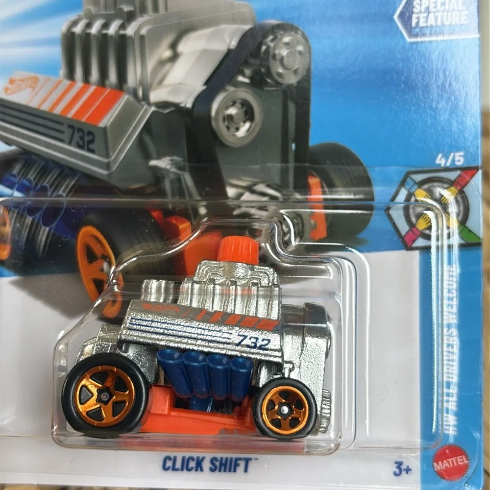 Hot Wheels Click Shift Special Feature Fidget Sensory Toy Hotwheels Car New 2026